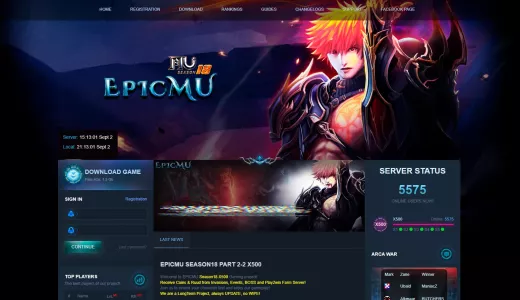 EPICMU X500 | S18 PART1-2 | 3000+ ONLINES | bestgames.to